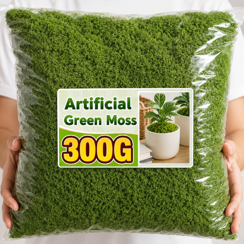 Sphagnum Moss Dry - Mousse verte artificielle, fausse mousse pour