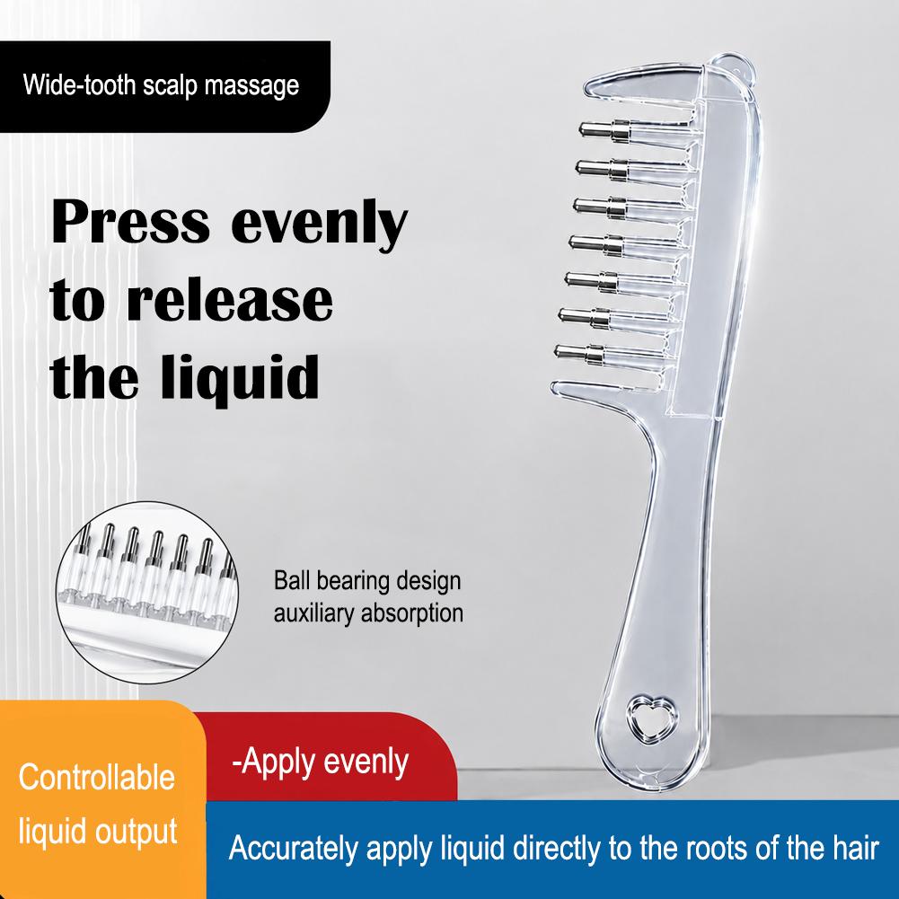 Root Stimulator Liquid - Peigne applicateur d'huile essentielle pour cheveux