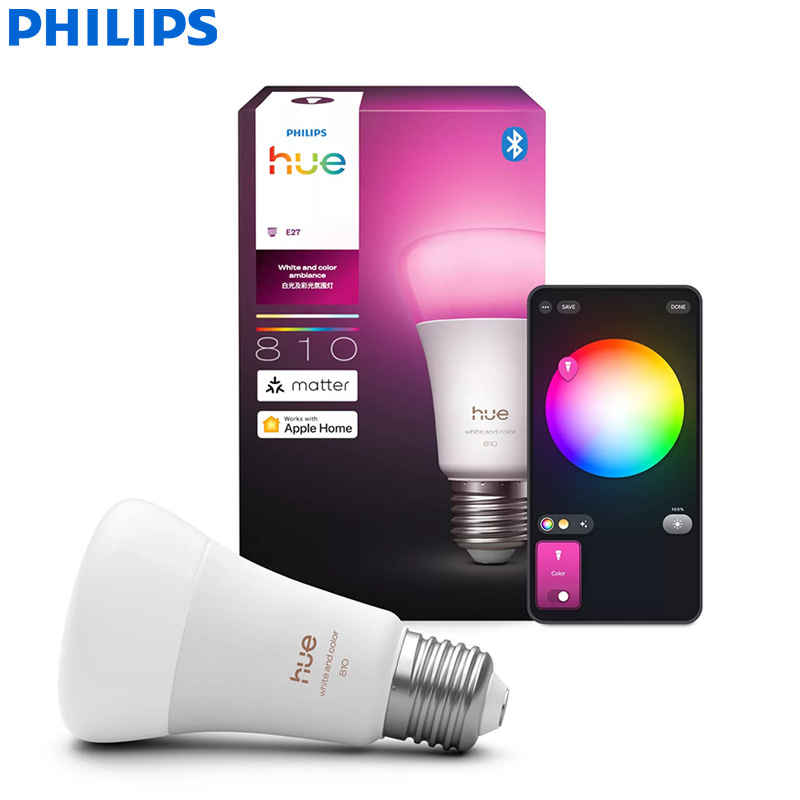 Philips Hue E27 A60 810LM Ampo - Philips Light Hue White avis et prix