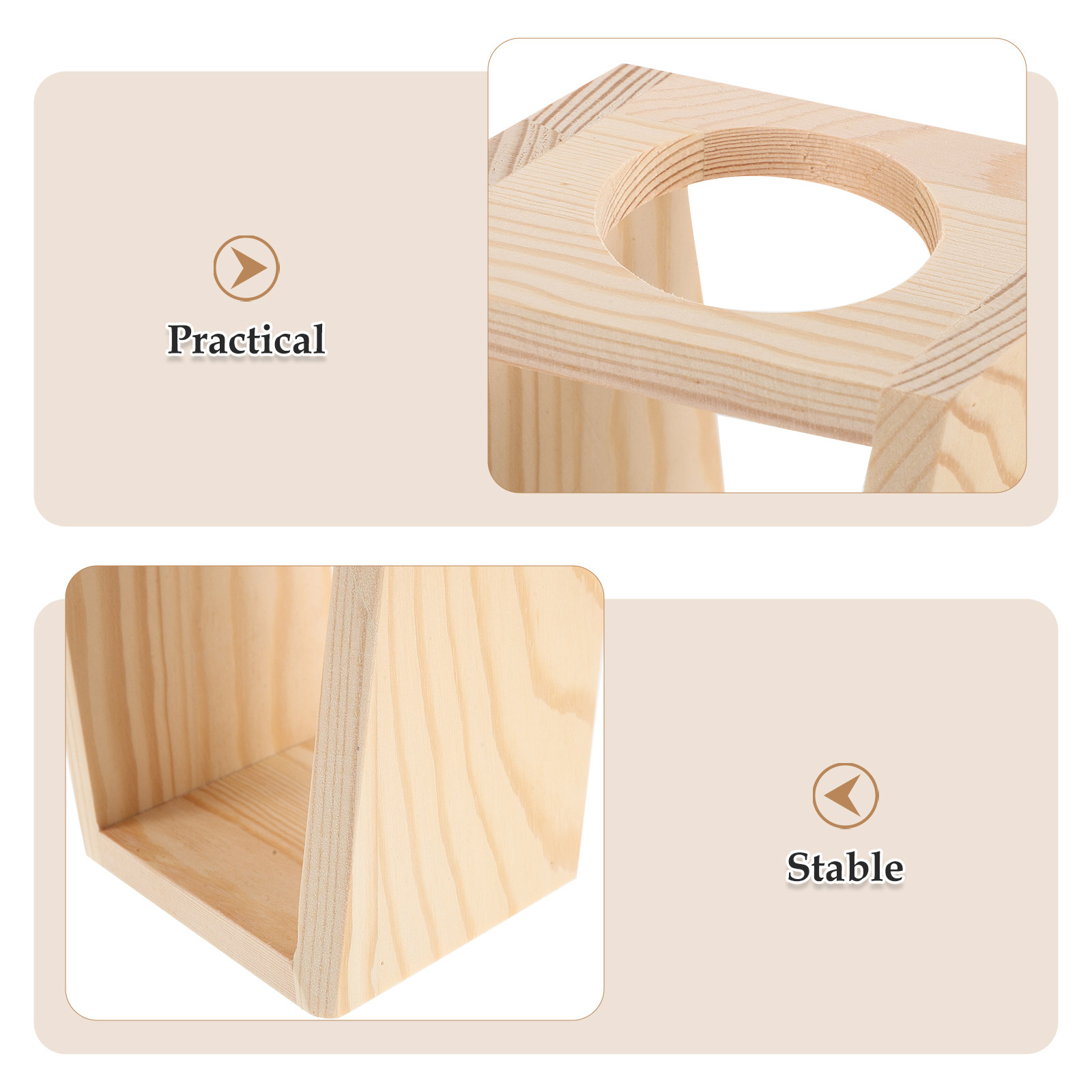 Support en bois stable pour po - Propagation Station Vase avis et prix