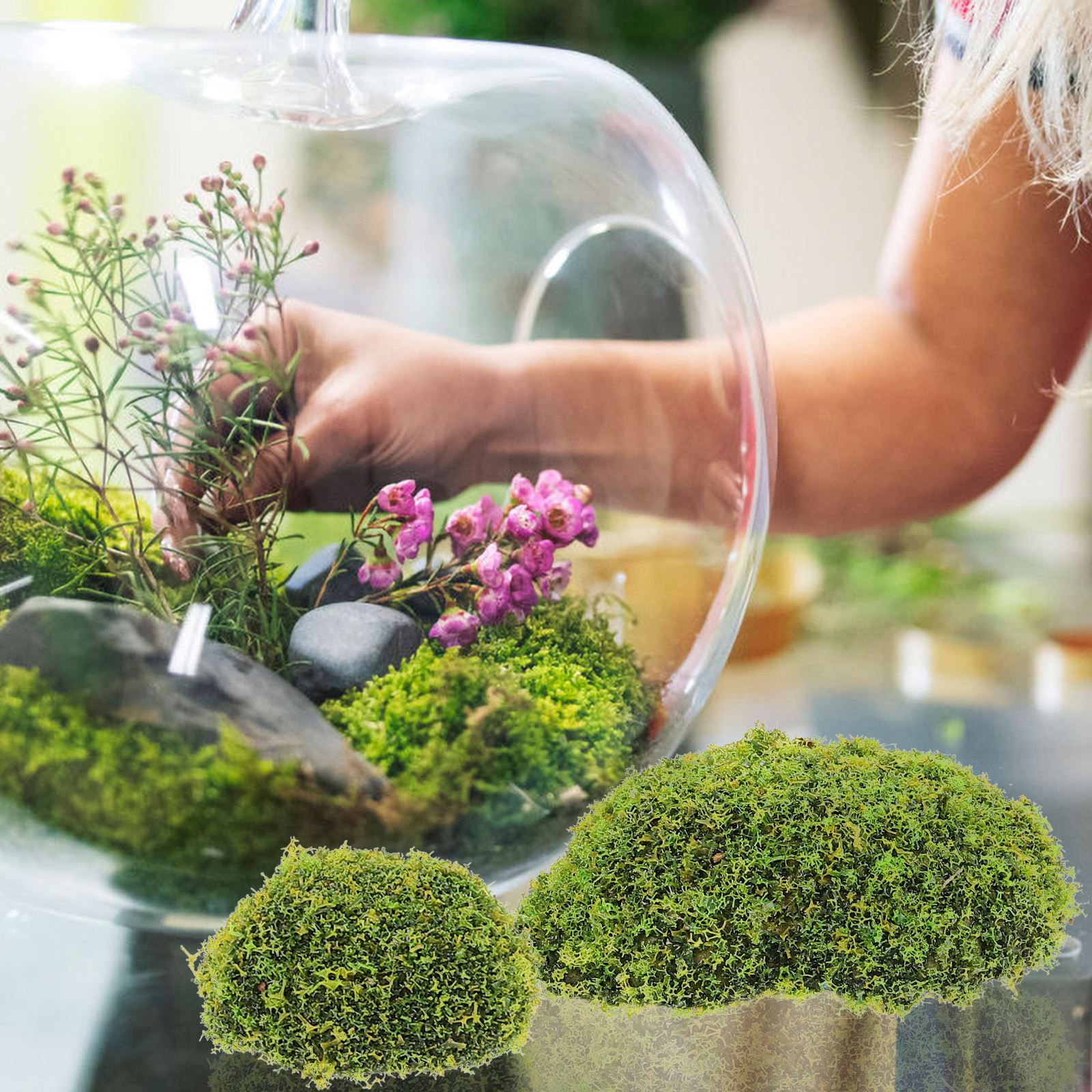 Roches de mousse artificielles - Sphagnum Moss Dry avis et prix