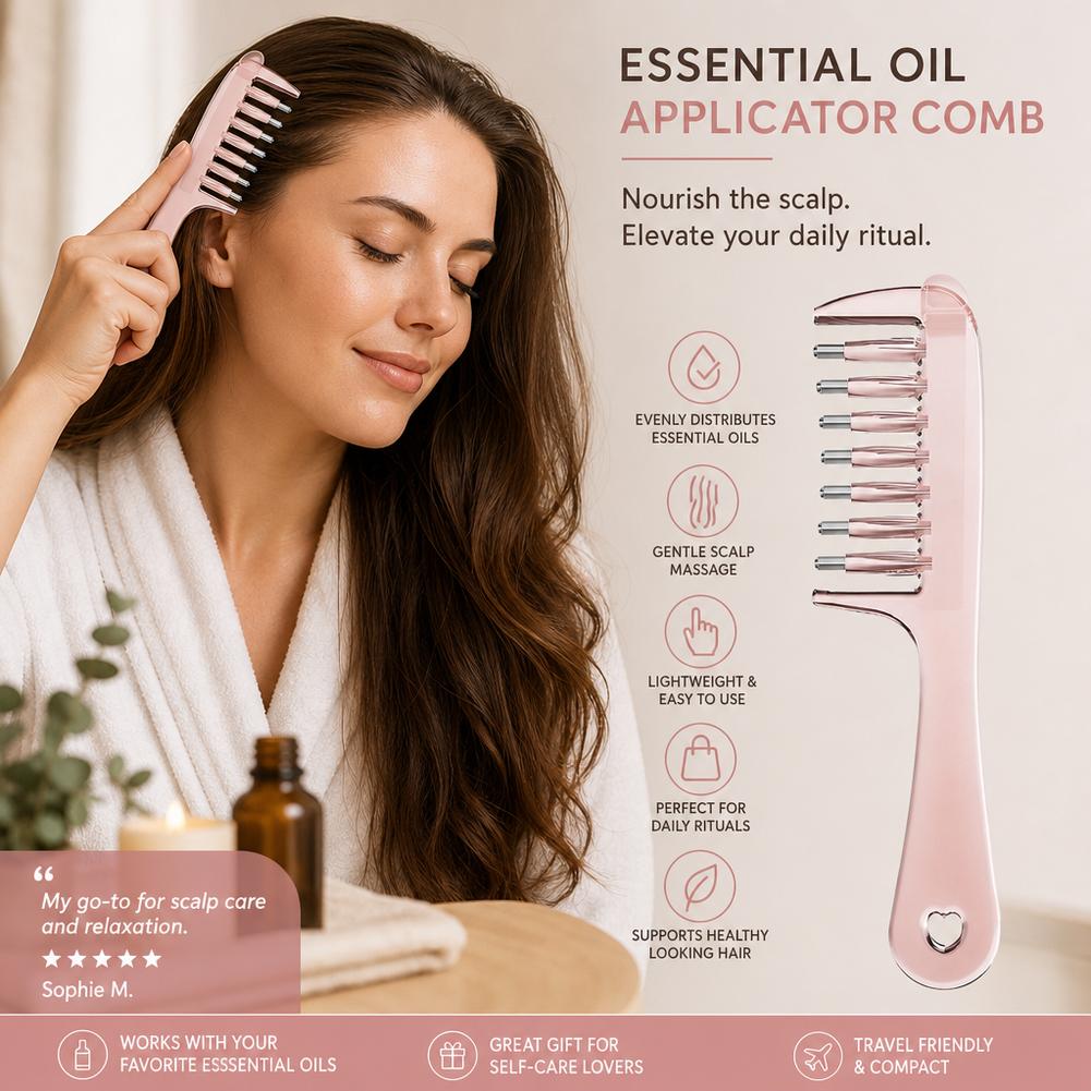 Peigne applicateur d'huile ess - Root Stimulator Liquid avis et prix